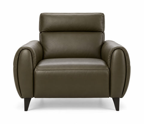 Natuzzi Editions Breeze X326 Italian Leather Power Motion Recliner Chair