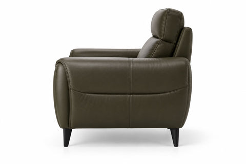 Natuzzi Editions Breeze X326 Italian Leather Power Motion Recliner Chair