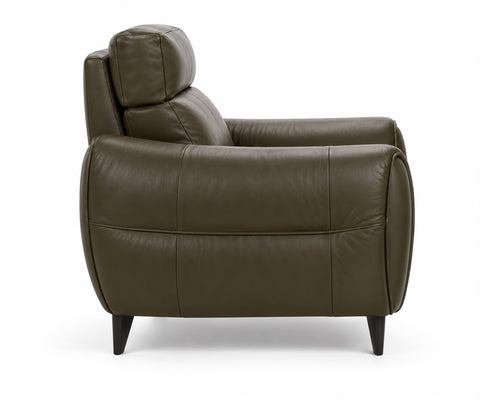 Natuzzi Editions Breeze X326 Italian Leather Power Motion Recliner Chair