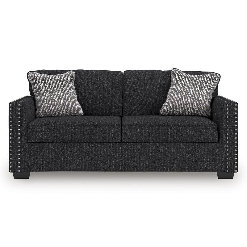 Black Sofas with Nailhead Trim