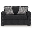 Black Sofas with Nailhead Trim