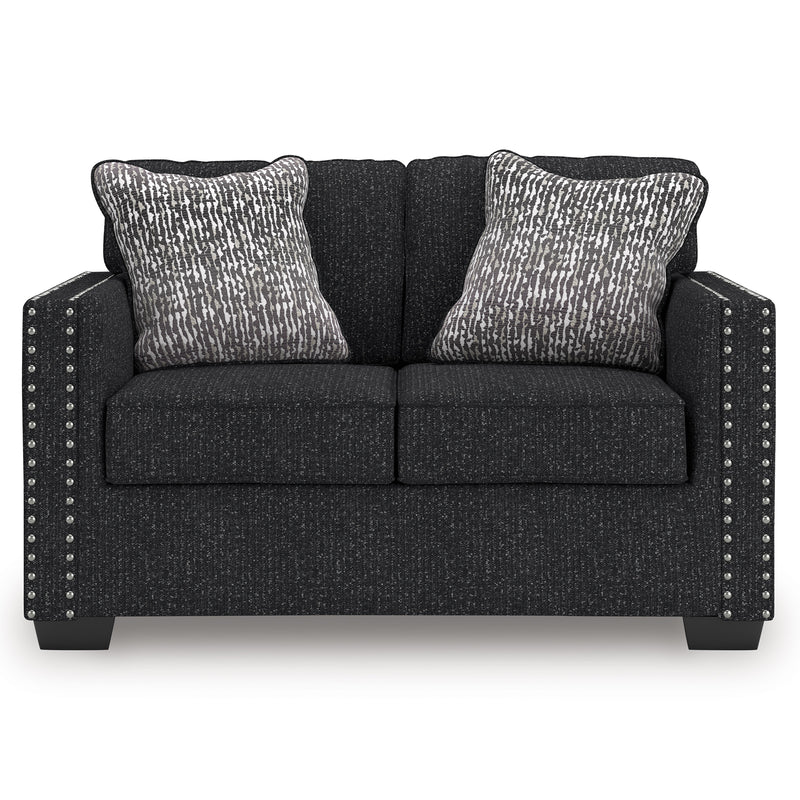 Black Sofas with Nailhead Trim