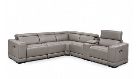 Luxe Modular Power Recliner Sectional – Grey
