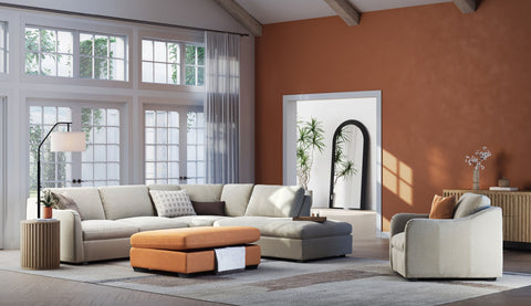 Madison Modern English Sectional – Palliser
