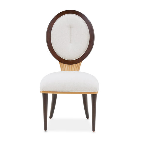 Camellia Field Dining Side Chair Warm Pecan