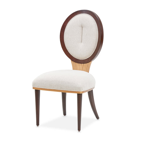 Camellia Field Dining Side Chair Warm Pecan