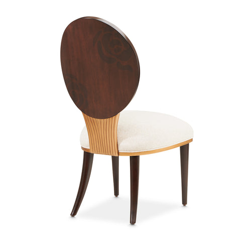 Camellia Field Dining Side Chair Warm Pecan