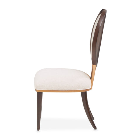 Camellia Field Dining Side Chair Warm Pecan