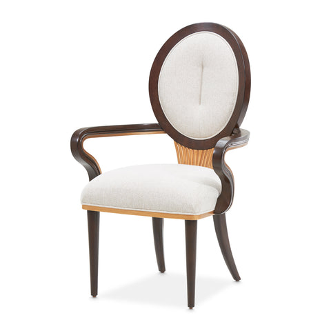 Camellia Field Arm Chair Warm Pecan