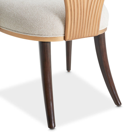 Camellia Field Arm Chair Warm Pecan