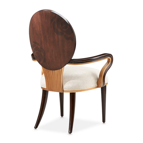 Camellia Field Arm Chair Warm Pecan
