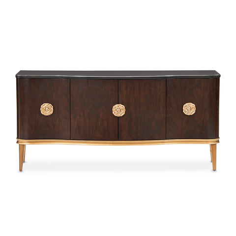 Camellia Field Sideboard Warm Pecan