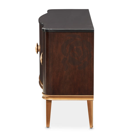 Camellia Field Sideboard Warm Pecan