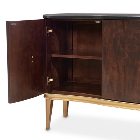 Camellia Field Sideboard Warm Pecan