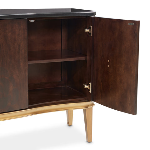 Camellia Field Sideboard Warm Pecan