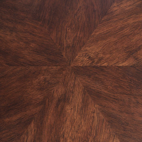 Camellia Field Chairside Table Warm Pecan