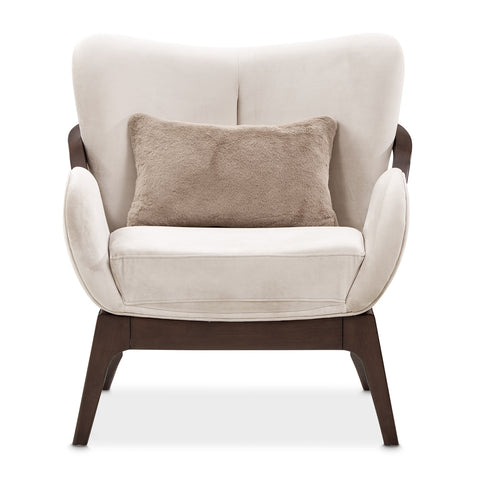 Camellia Field Accent Chair Porchini Warm Pecan