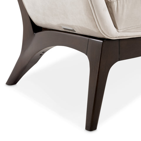 Camellia Field Accent Chair Porchini Warm Pecan