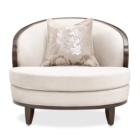 Camellia Field Matching Chair Linen Warm Pecan