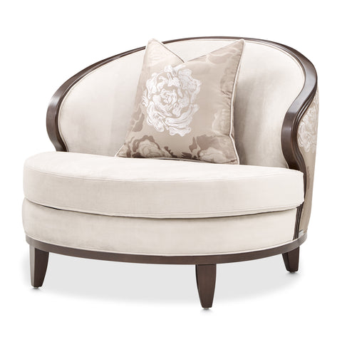 Camellia Field Matching Chair Linen Warm Pecan