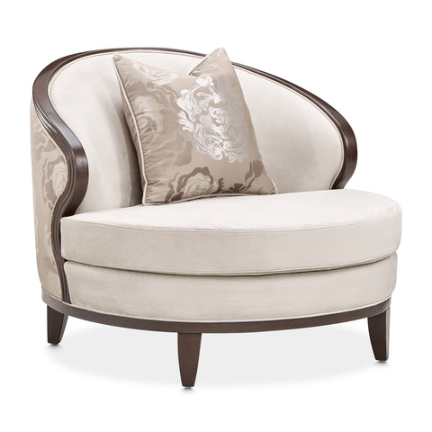 Camellia Field Matching Chair Linen Warm Pecan