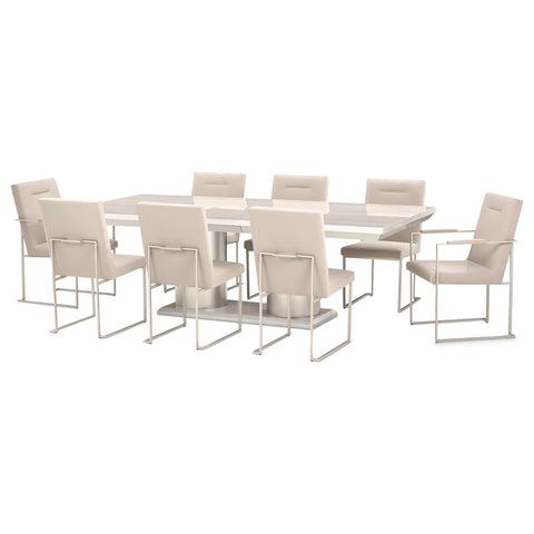 Marin Rectangular Double Pedestal Dining Table