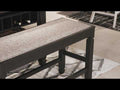  Signature Design by Ashley Tyler Creek D736-09 Double Counter Upholstered Bench EXTERNAL_VIDEO 1