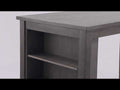  Signature Design by Ashley Caitbrook Counter Height Dining Table with Trestle Base D388-13 EXTERNAL_VIDEO 1