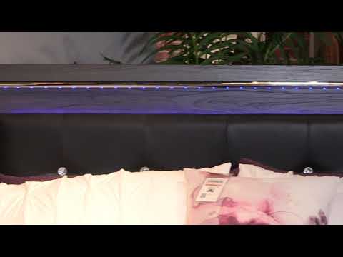  Signature Design by Ashley Lodanna Queen Panel Bed with Storage B214-57/B214-54S/B214-96 EXTERNAL_VIDEO 1