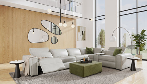 Titan Power Motion Sectional with LED Cupholders
