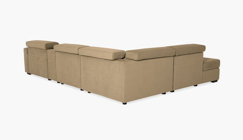 Titan Power Motion Sectional with LED Cupholders