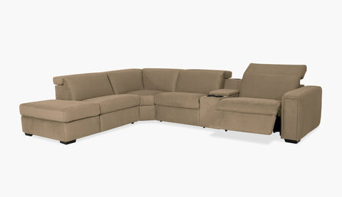 Titan Power Motion Sectional with LED Cupholders