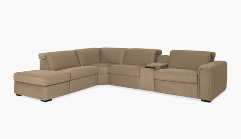 Titan Power Motion Sectional with LED Cupholders
