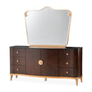 Dresser with mirror